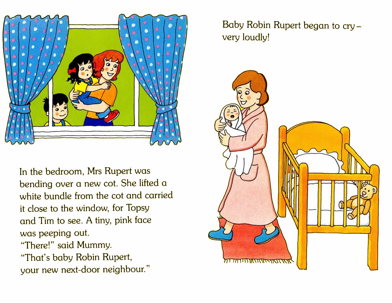 Ladybird - Topsy Tim Books - The Big Surprise (10),绘本,绘本故事,绘本阅读,故事书,童书,图画书,课外阅读